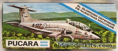 Puky 1/63 FMA IA-58 Pucara plastic model kit